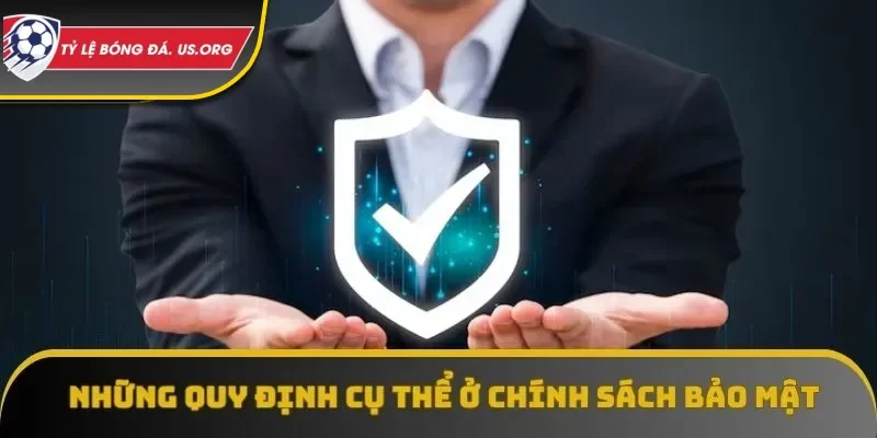 Những quy định cụ thể ở chính sách bảo mật