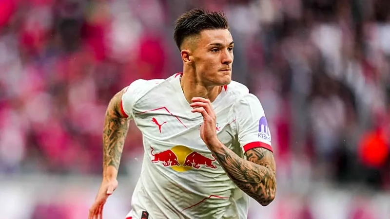 Benjamin Sesko rất có thể rời Leipzig trong năm nay