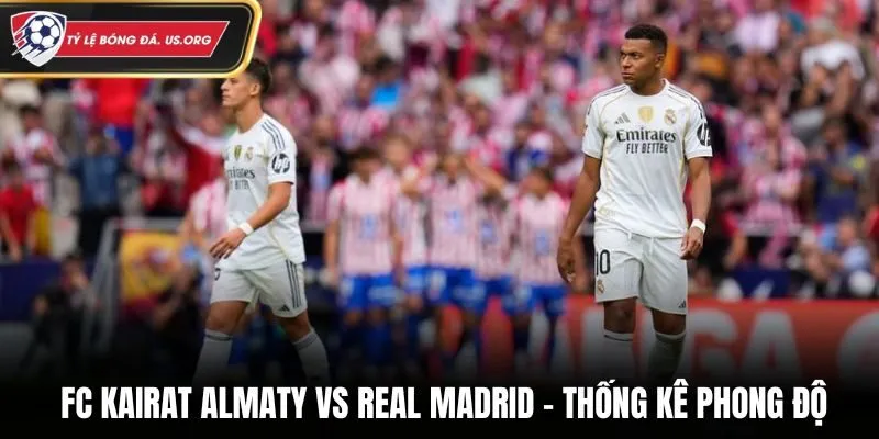 Soi kèo FC Kairat Almaty vs Real Madrid - kết quả ra sân hai đội vừa qua